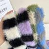 Subculture Narrow Long Scarf Harajuku Choker Streamer Trendy Y2K Striped Scarf  Women