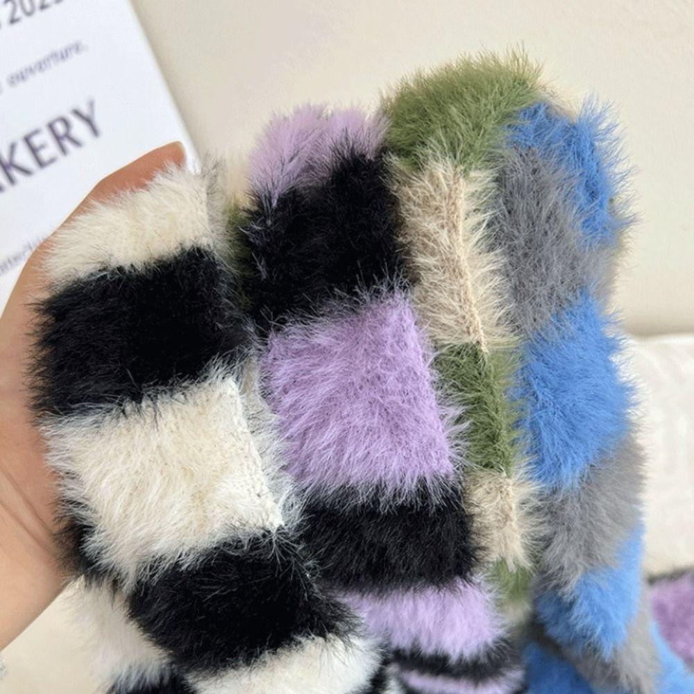 Subculture Narrow Long Scarf Harajuku Choker Streamer Trendy Y2K Striped Scarf  Women