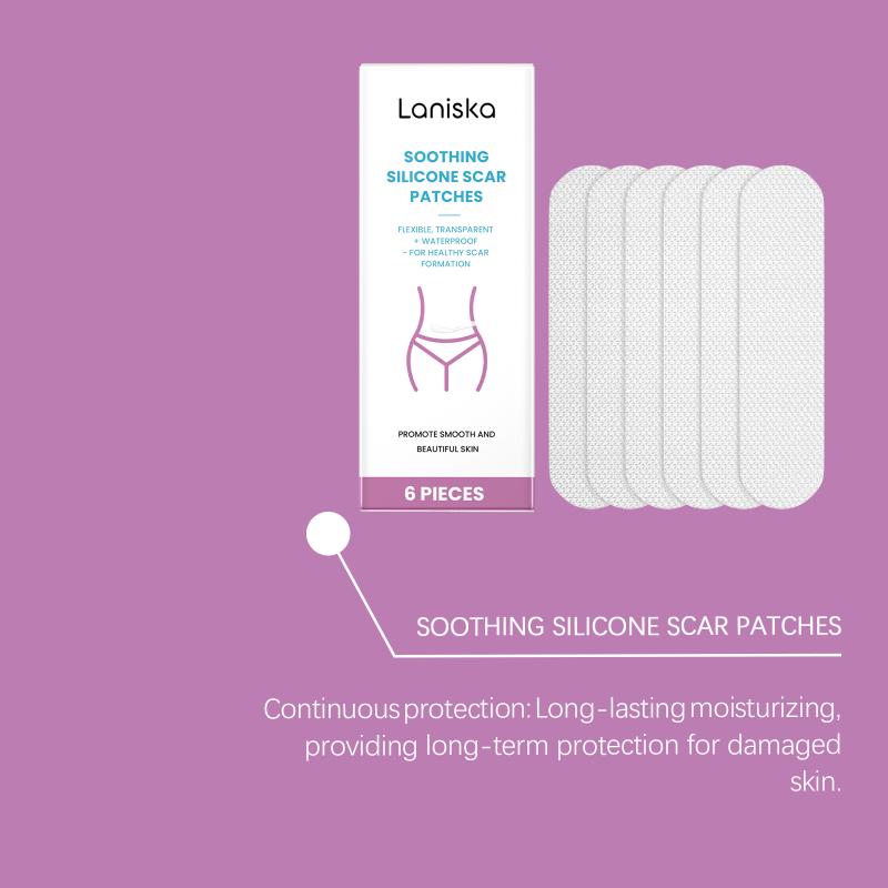 Reduction & Healing Silicone Patches Fades  Visibility, Improves Skin Elasticity & Texture Waterproof Adhesive