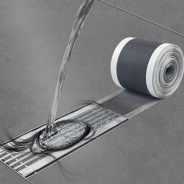 10-метровый сетчатый фильтр для кухонной раковины, канализационная пробка для слива, сетчатые наклейки для ванной комнаты, одноразовый сливной фильтр для душа, уловитель волос