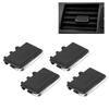 4Pcs Car Air Condition Vent Center Dash A/C Outlet Louvre Blade Slice Leaf Clip