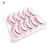 5 Pairs 3D False Eyelashes Soft Comfortable To Wear Imitation Mink Gradient Color Beauty False Eye Lashes for Performance