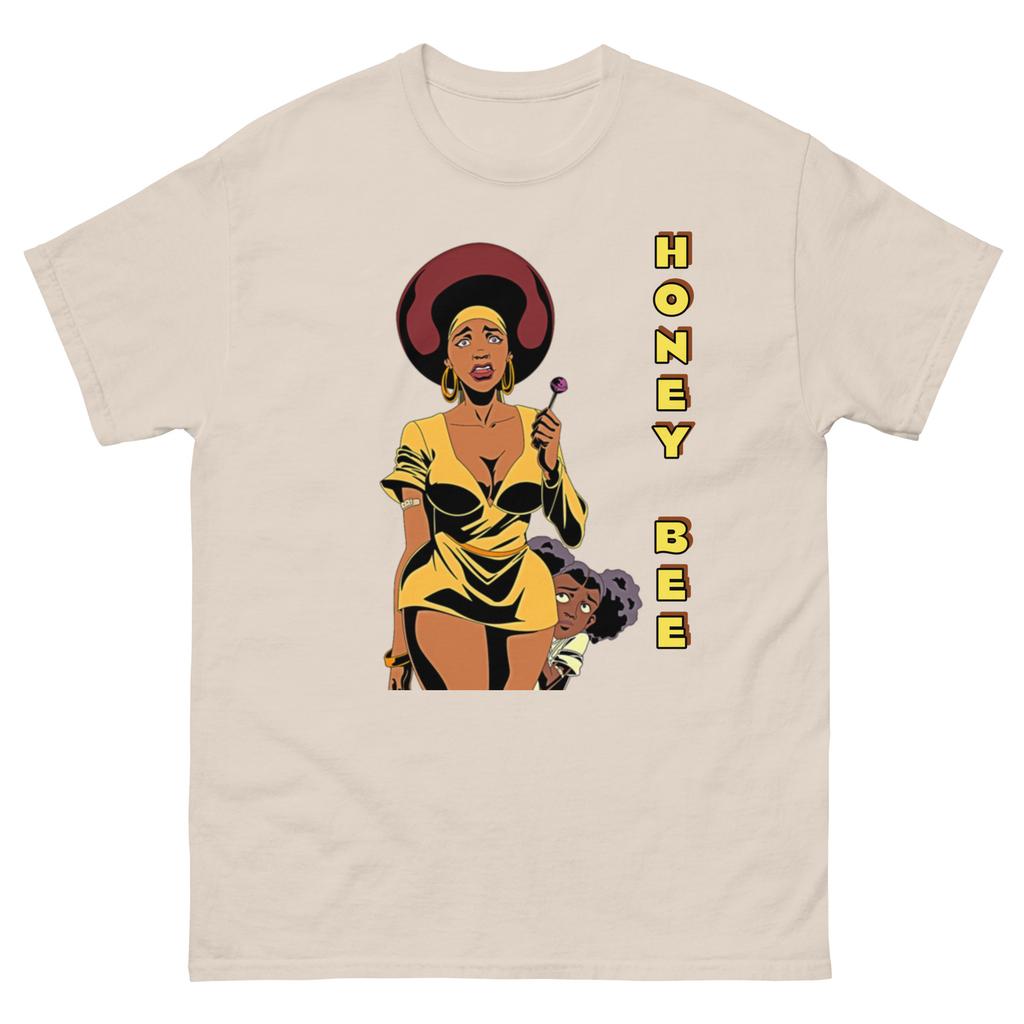Футболка с изображением пчелы Honey Bee Black Dynamite, Персонаж Adult Swim, Унисекс футболка Black Dynamite