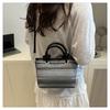 Straw Woven Knot Basket Handbag Crossbody Shoulder Bucket Bag For Summer Vacation Daily