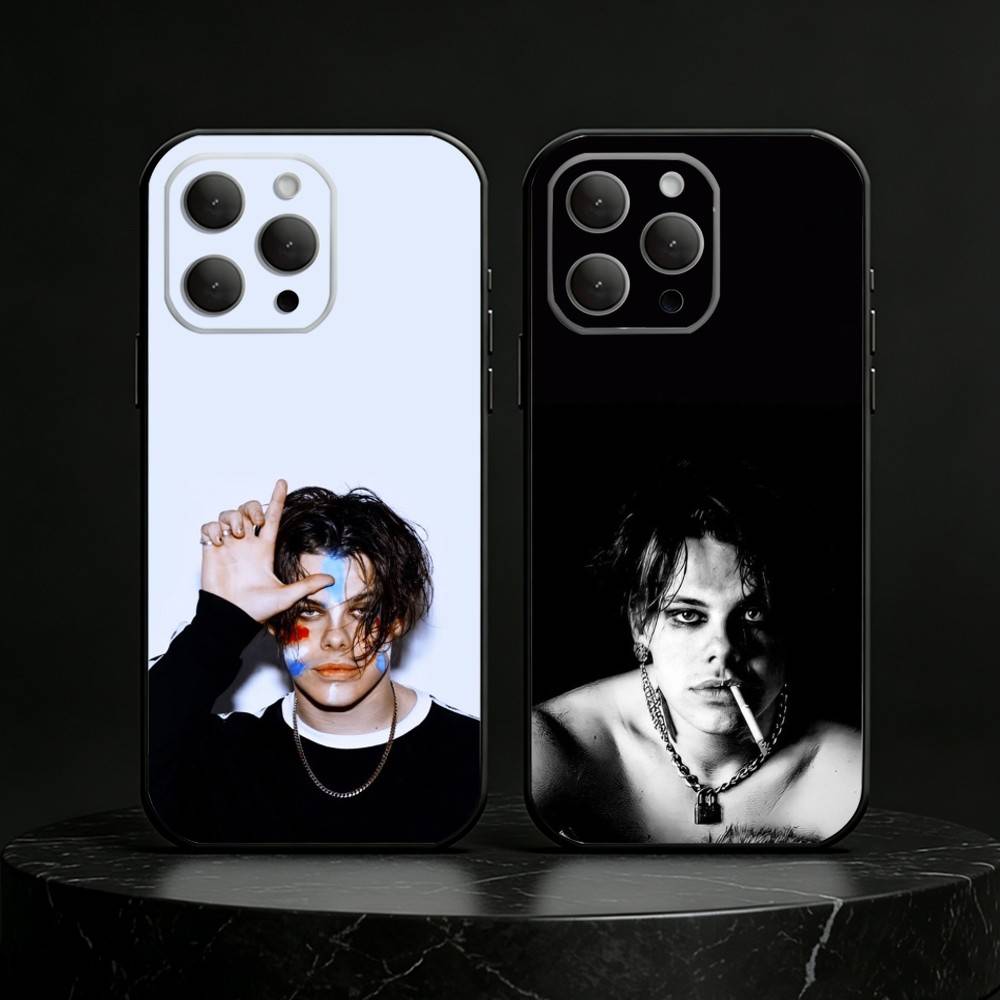 R-Rock Y-Yungblud Phone Case For iPhone 17,16,15,14,13,12,11 Plus,Pro Max,SE4Soft Silicone Black Cover