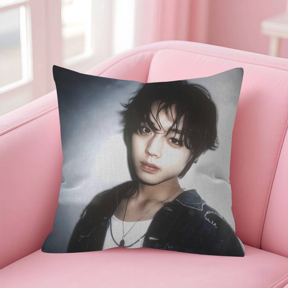 WWeak HHero PPark JJihoon Personalized Pillow Cover Kids Bedroom Wild Party Decor Pillowcase kid Birthday shower Gift