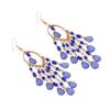 Boho Style Beaded Tassel Earrings Exquisite All-Match Lady Earrings Fashion Elegant Earring