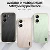 For Xiaomi Poco X7 Pro, Phone Case Luxury Brushed Leather Electroplated Bumper Soft TPU Cover