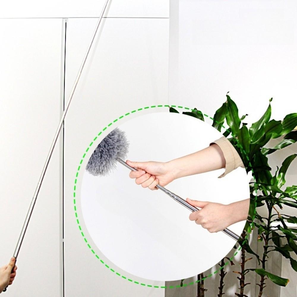 Dust Cleaning Ceiling Cleaning Washable Telescopic Duster Hard-to-Reach Areas