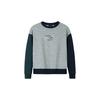 Nike Повседневный спортивный костюм с цветными блоками, круглый вырез, свитер с длинными рукавами, удобные дышащие длинные брюки, детский костюм Rocky-Gray N32432268GS-002