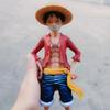 Новая фигурка One Piece 28 см, Уверенный улыбающийся Луффи, Кукла с меняющимися лицами (Три формы), Аниме-фигурка, Модель, Игрушки, Подарки на день рождения