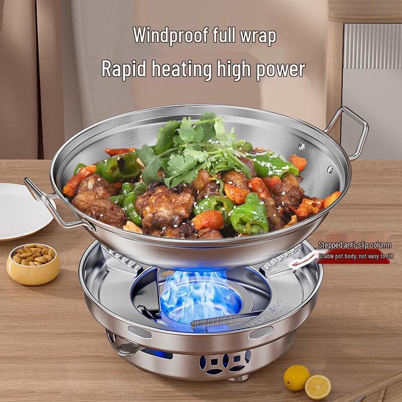 Royalstar Solid Alcohol Stove Mini Hot Pot