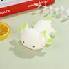 Cute Salamander Squeeze Toys Creative Stress-relieving Cartoon Axolotls Fidget Squishies Mochi Figet Venting Peculiar Gifts