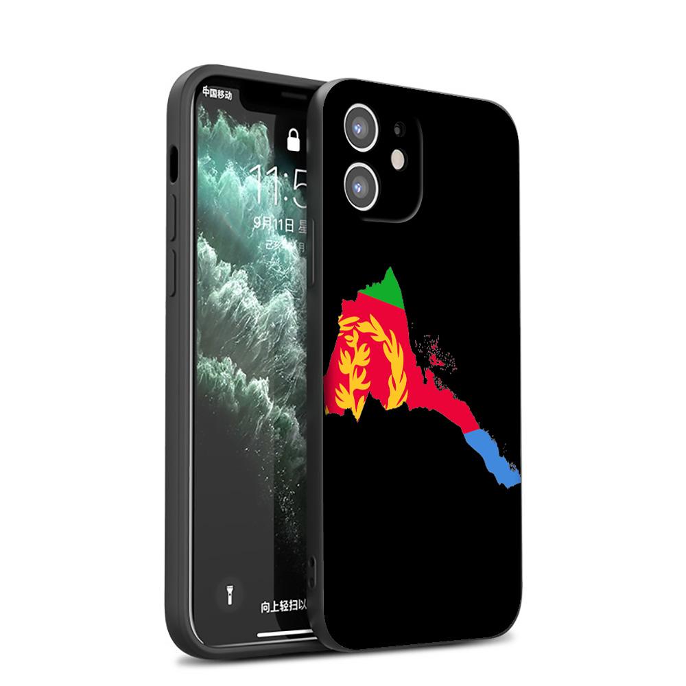 GX65 Флаг Эритреи, силиконовый мягкий чехол для iPhone 13 12 Mini 11 Pro XS Max XR X 8 7 6 6S Plus 5 5S SE 2020