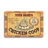Farm Chicken Fresh Eggs Metal Tin Signs Vintage Plaque  Wall Art Decor Tin Plate Retro Poster Bar Happy Farm Home Wall Decor
