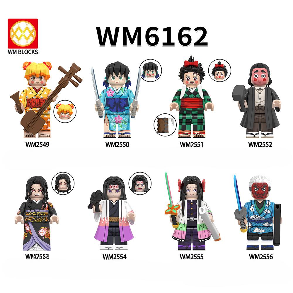 WM6162 Строительные блоки Аниме Фигурка Рождественский подарок Игрушки для детей