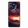 Чехол для Vivo Y36 4G Животные ТПУ Мягкий чехол Силиконовые чехлы для телефона Для VivoY36 4G Русская версия Ударопрочный Защитный Волк Чехол