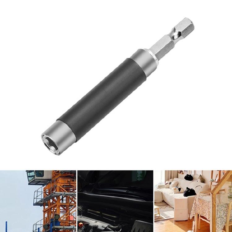 1/4'' Telescopic Magnetic Hex Screwdriver Bit Holder 8000-120mm Extension Rod