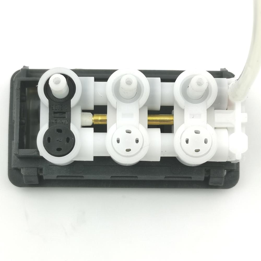 OE:29074-02/04E 81623986093 42538404 Truck Seat Lumbar Adjustment IPS Valve 3 Buttons For ISRI/MAN/IVECO (Gray Color)