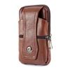 Classic Men Wallet Pouch Phone Cover Business Waist Bag Phone Bag Leather Fanny Phone Holder