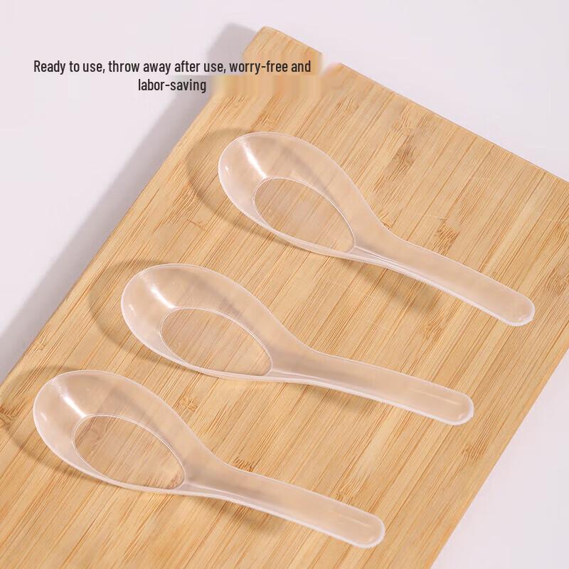 Disposable Plastic Soup Spoons