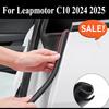 Для Leapmotor C10 2024 2025 формованные уплотнительные полосы стойки B, шумоподавление, звукоизоляция и резина для амортизации