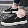Summer New Breathable Casual Summer New Corduroy Fisherman Slip On Loafer Shoes Canvas Men's Shoes