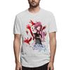 Крутой Дизайн Elfen Lied Аниме Футболка Высококачественная Печать Camiseta 100% Хлопок Большого Размера Мужская Футболка Парни Панк Дизайнерская Уличная Одежда