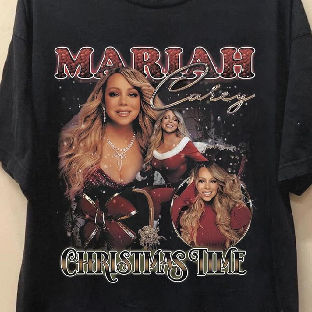 Mariah Carey All I Want For Christmas Is You Vintage Shirt, Vintage Bootleg Tee, Retro Christmas Merch, Mariah Carey 90s Grunge Aesthetic
