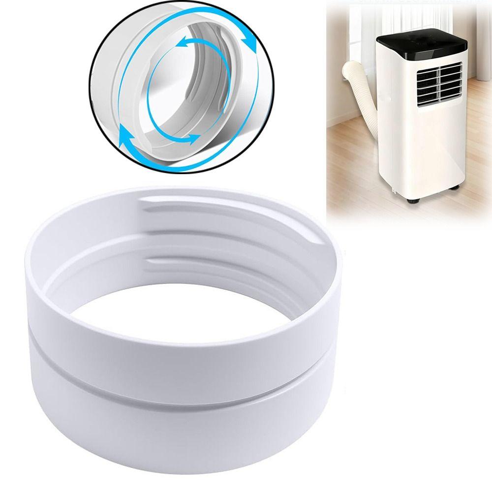 Vent Hose Connector AC Exhaust Hose Coupler ABS Vent Hose Connector Air Conditioner Accessories