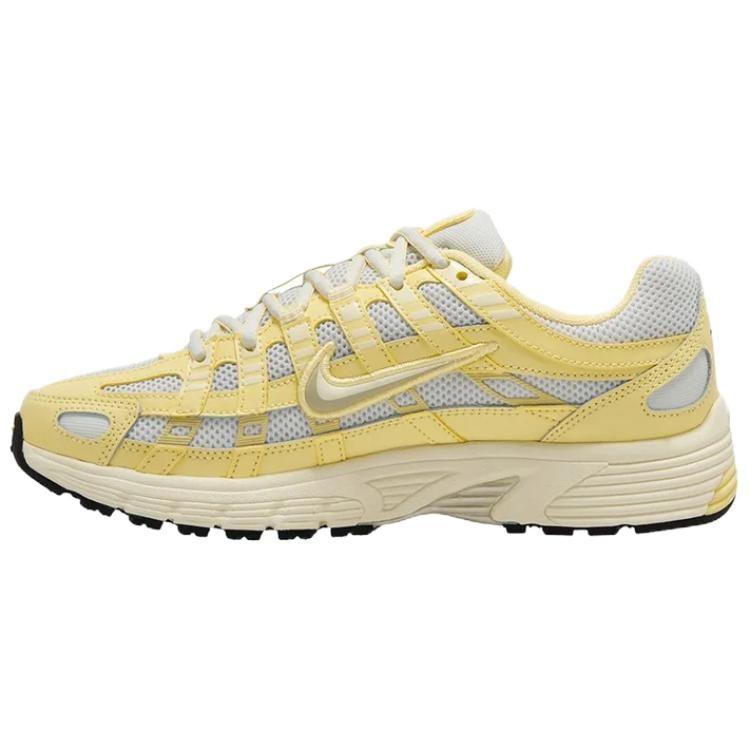 Nike P 6000 Устойчивые к истиранию Низкие кроссовки для бега на длинные дистанции и спринта Женские Желтые BV1021-700