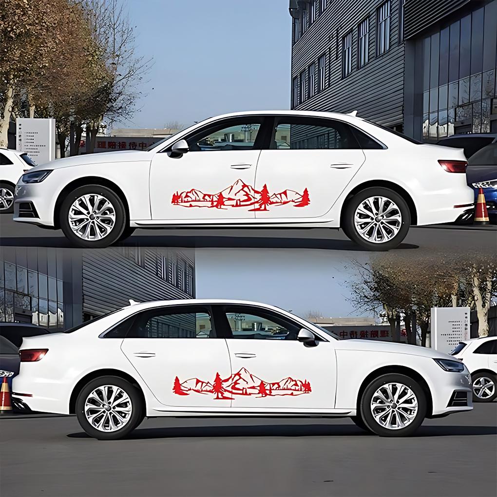 2 упаковки/лот крутые универсальные полосы для горного автодома для уникального украшения легкое удаление