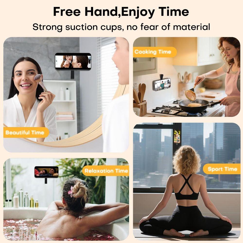 Силиконовая присоска Держатель-кольцо для телефона Складной держатель для телефона Подставка для телефона Гладкая поверхность