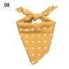 Cute Dots Plaid Neckerchief Triangle Scarf Pet Bandanas Pet Collars Dog Scarf Cat Neck Scarf