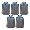 5PACK Magnetic Propane Fuel Level Indicators PET Soft Magnetic Propane Tank Gauge  Outdoor Barbecues