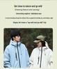 2024 Unisex Windproof Outdoor Shell Jacket with Removable Hood for Spring/Autumn