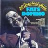 Виниловая пластинка FATS DOMINO 20 Greatest Hits UAS29967 United Artists 1976 Нидерланды Блюз Б/у