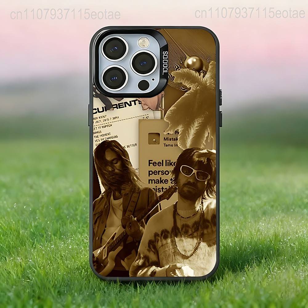 Чехол для телефона Deadbeat T-Tame I-Impala для iPhone 17,16,15,14,13,12,11,Pro,XS,Max,Plus,Mini,SE4,E Черный Матовый Ударопрочный Чехол