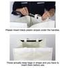 Recycling Bin, Separate Large Recycle B for Kitchen - Indoor Home Trash Bin, Recyclable Waste Trash Sorting Organizer, Durable, Washable, Affordable