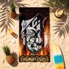 Santos Futebol Clube (19) Theme Beach Towel Sand Resistant Soft And Comfortable Suitable For The Pool Camping Yoga And Diving A Travel Essential
