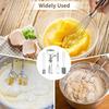 Egg Beater Set Manual Rotary Mixer with Silicone Brush Spatula Double-head Hand Push Whisk Stainless Steel Kitchen Tool for Baking Cooking