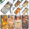 Винтажный арт Альфонса Мухи Чехол для телефона Samsung Galaxy A34 A54 A14 A55 A35 A15 A53 A33 A13 A05 A06 A16 A22 A32 A52
