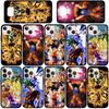 Чехол для Samsung Galaxy S25 S24 S23 iPhone 16 15 Xiaomi Redmi Note 14 13 12 16E 8 X 11 Pro Max XR OPPO Moto Huawei Cartoon Dragon Ball Goku DragonBall