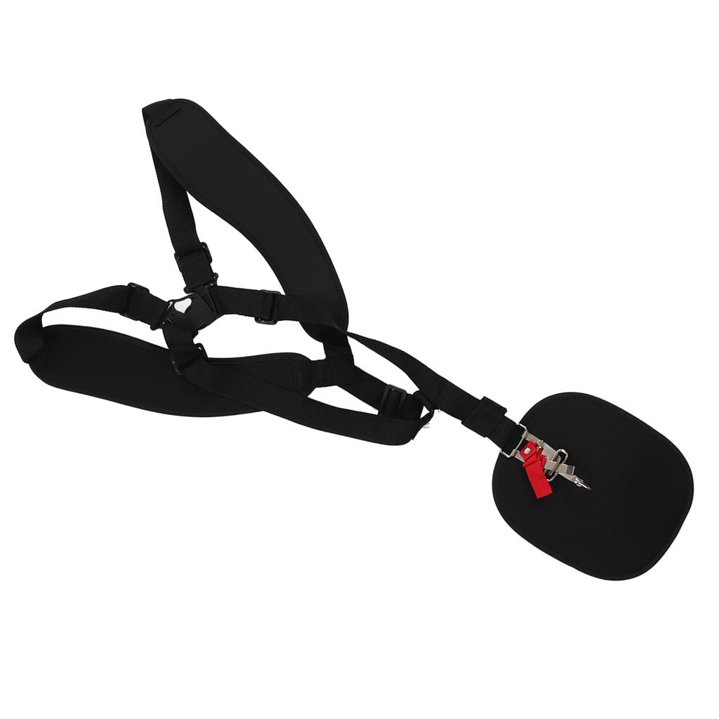 Регулируемый ремень для газонокосилки с пряжкой, полиэстеровый ремень с двойным плечевым ремнем для триммера