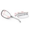 10mm Motocycle Rear View Mirrors For Yamaha XV1100/535/750 SR125/185/250 SRX600