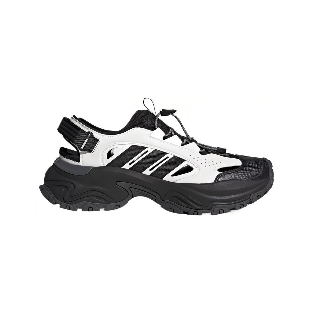 Мужские Сандалии Adidas SNEAKER SANDAL Нескользящие и Дышащие Обувь для Треккинга по Реке Унисекс Белый Темно-серый