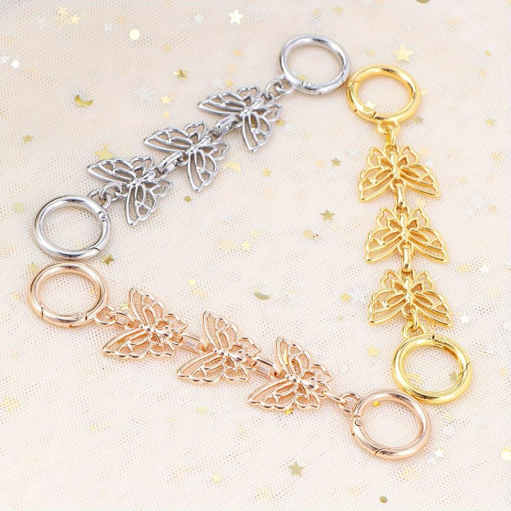 1 шт. удлинитель для кошелька-бабочки, цепочка для сумки, ремешок для сумки, цепочка для плечевого ремня, металлический удлинитель для кошелька своими руками