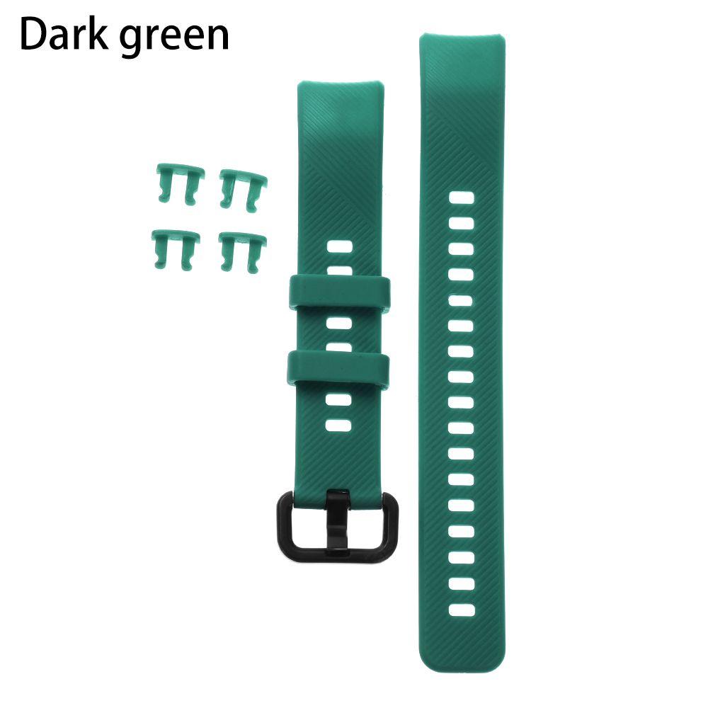Ремешок для Honor Band 5 4, цветной, из мягкого силикона, сменный ремешок для умного браслета Huawei Honor Band 5 4