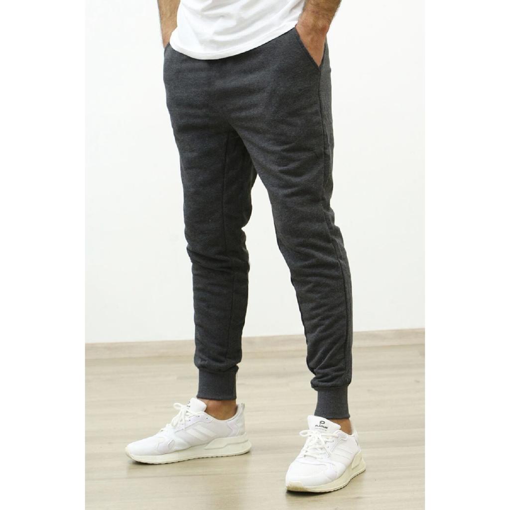 Черные спортивные штаны узкого кроя для джоггеров