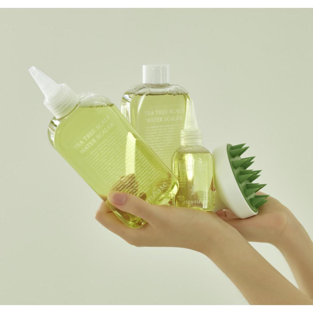Steam Base Oil Improvement/crown Odor Care Tea Tree Water Scalp Scaler 3-piece Set, 1 Set